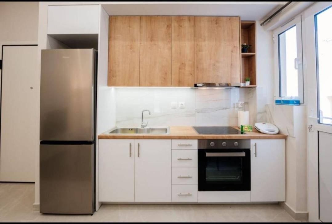 Brand New Apartment Nearby Metro Athens Luaran gambar
