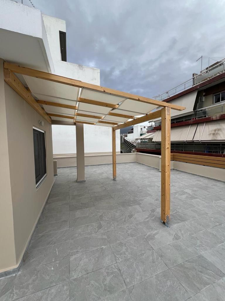 Brand New Apartment Nearby Metro Athens Luaran gambar