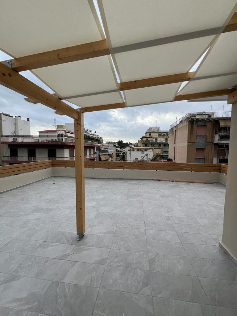 Brand New Apartment Nearby Metro Athens Luaran gambar